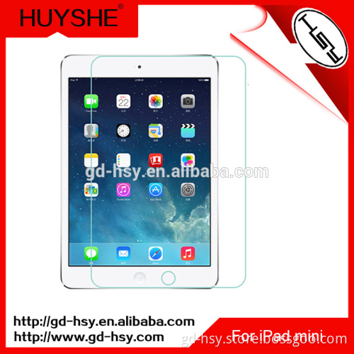 HUYSHE Glass Tempered for iPad Mini Clear Screen Protector Film for iPad Mini